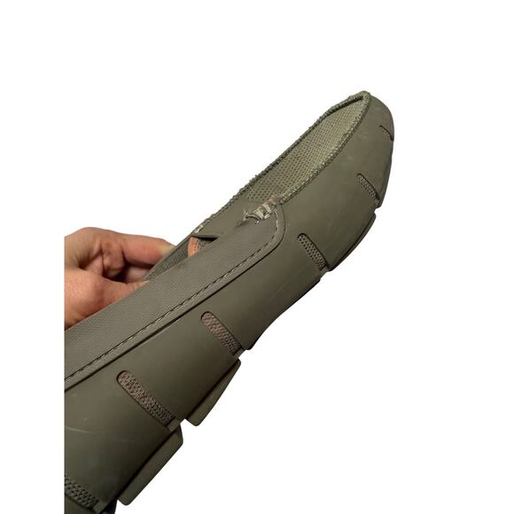 SWIMS Penny Loafers in Olive Green Men's Sz 10 - Picture 7 of 9